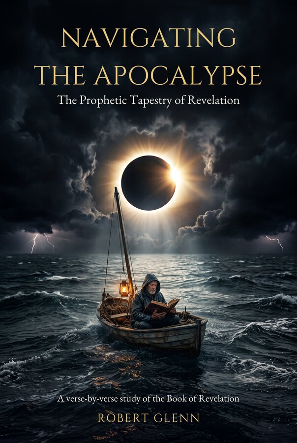 Cover of Navigating the Apocalypse: The Prophetic Tapestry of Revelation