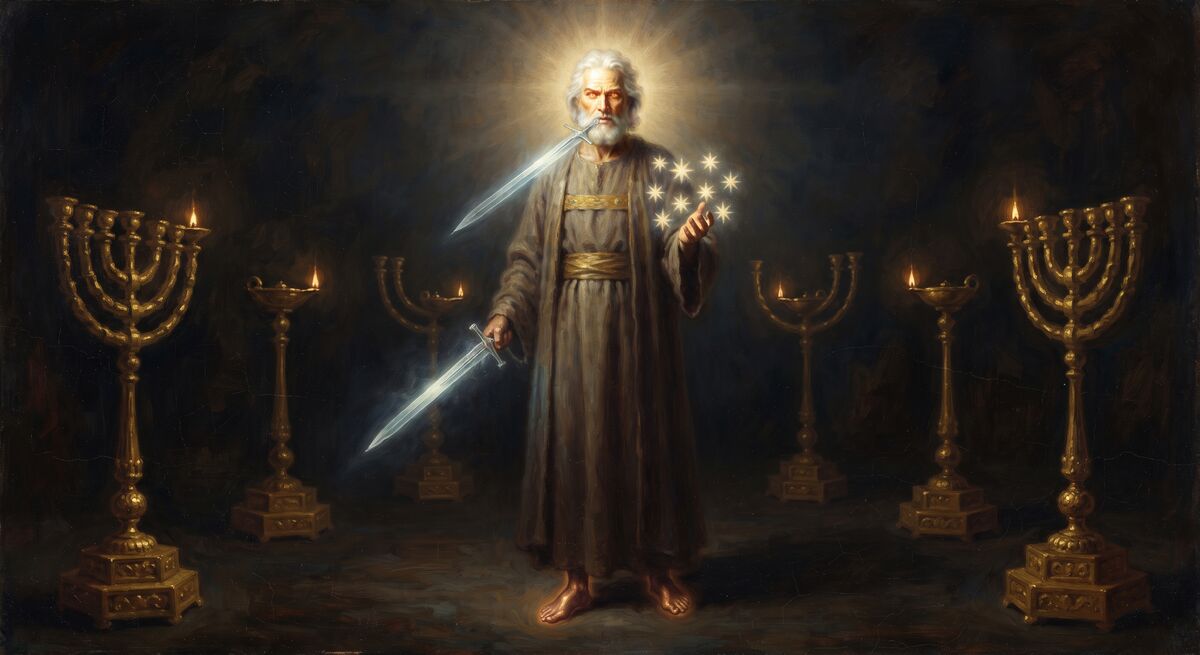 The glorified Christ among the lampstands