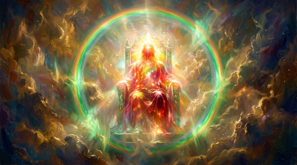 The throne room of heaven