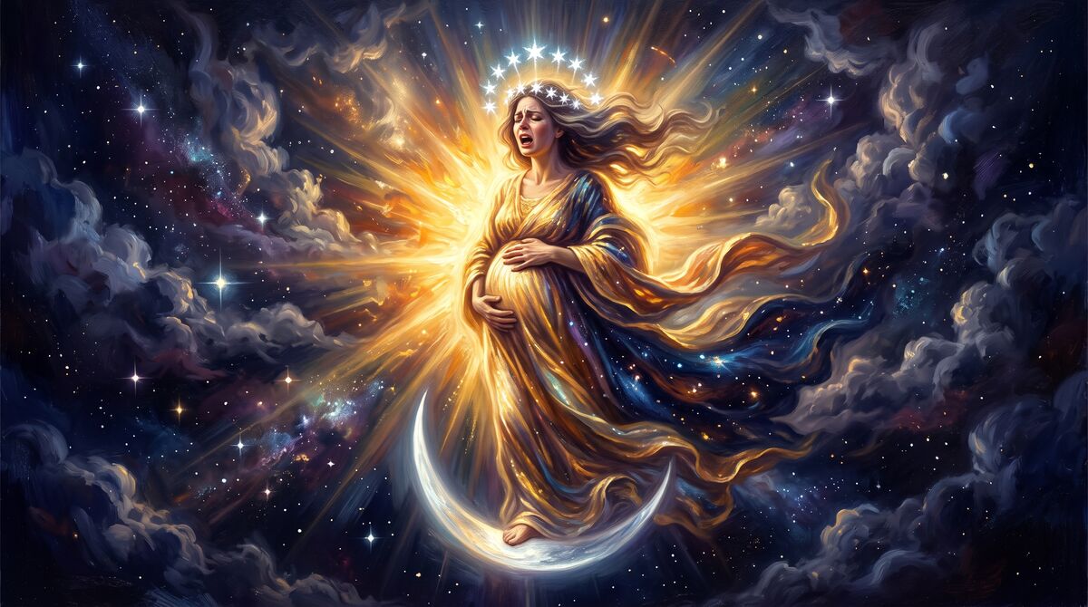 The woman clothed with the sun