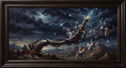 The Little Horn Casts Down the Host and the Stars