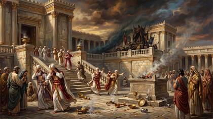 The Abomination of Desolation on the Wing of the Temple