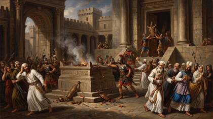 The Abomination of Desolation Set Up by Invading Forces