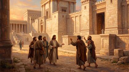 Jesus Foretells the Temple's Destruction