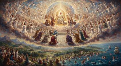Every Creature Worships the One on the Throne and the Lamb