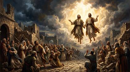 The Witnesses Resurrected and Ascend to Heaven