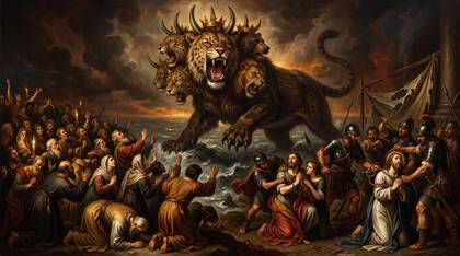 The Beast's Boastful Authority and War on the Saints
