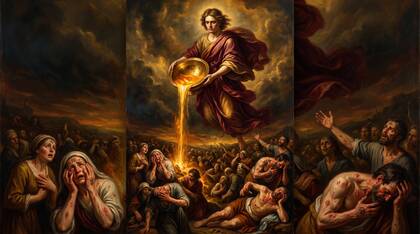 The First Bowl, Sores on the Beast's Worshippers